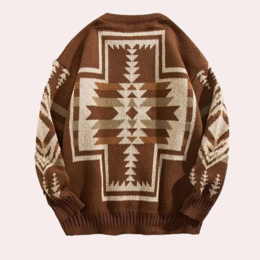 KANUHA - Comfortabele Luchtige Gebreide Trui voor Heren - Perfect voor de Lente en Zomer