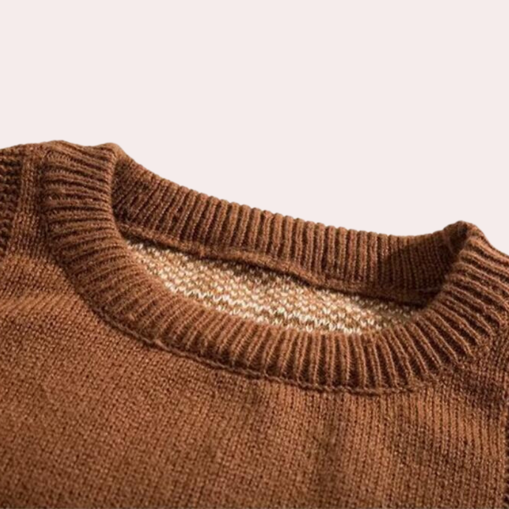 KANUHA - Comfortabele Luchtige Gebreide Trui voor Heren - Perfect voor de Lente en Zomer