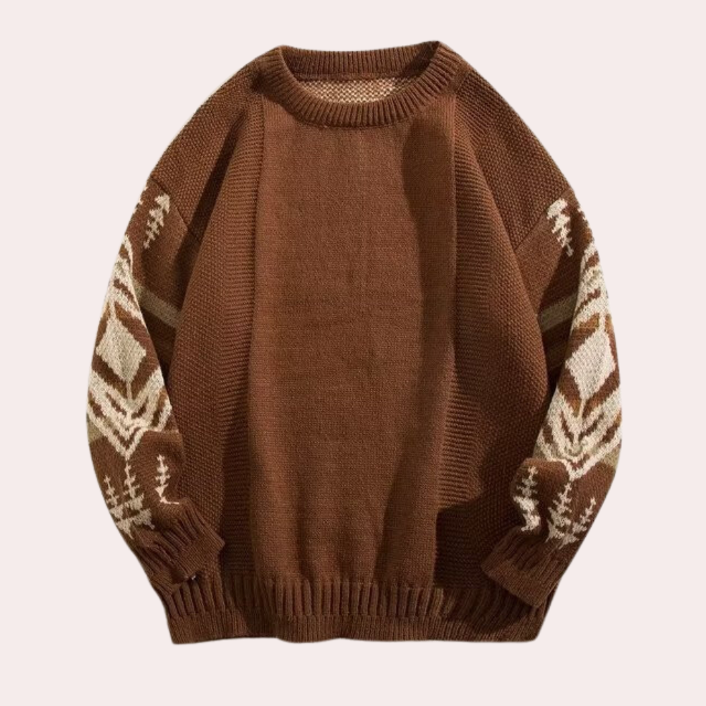 KANUHA - Comfortabele Luchtige Gebreide Trui voor Heren - Perfect voor de Lente en Zomer