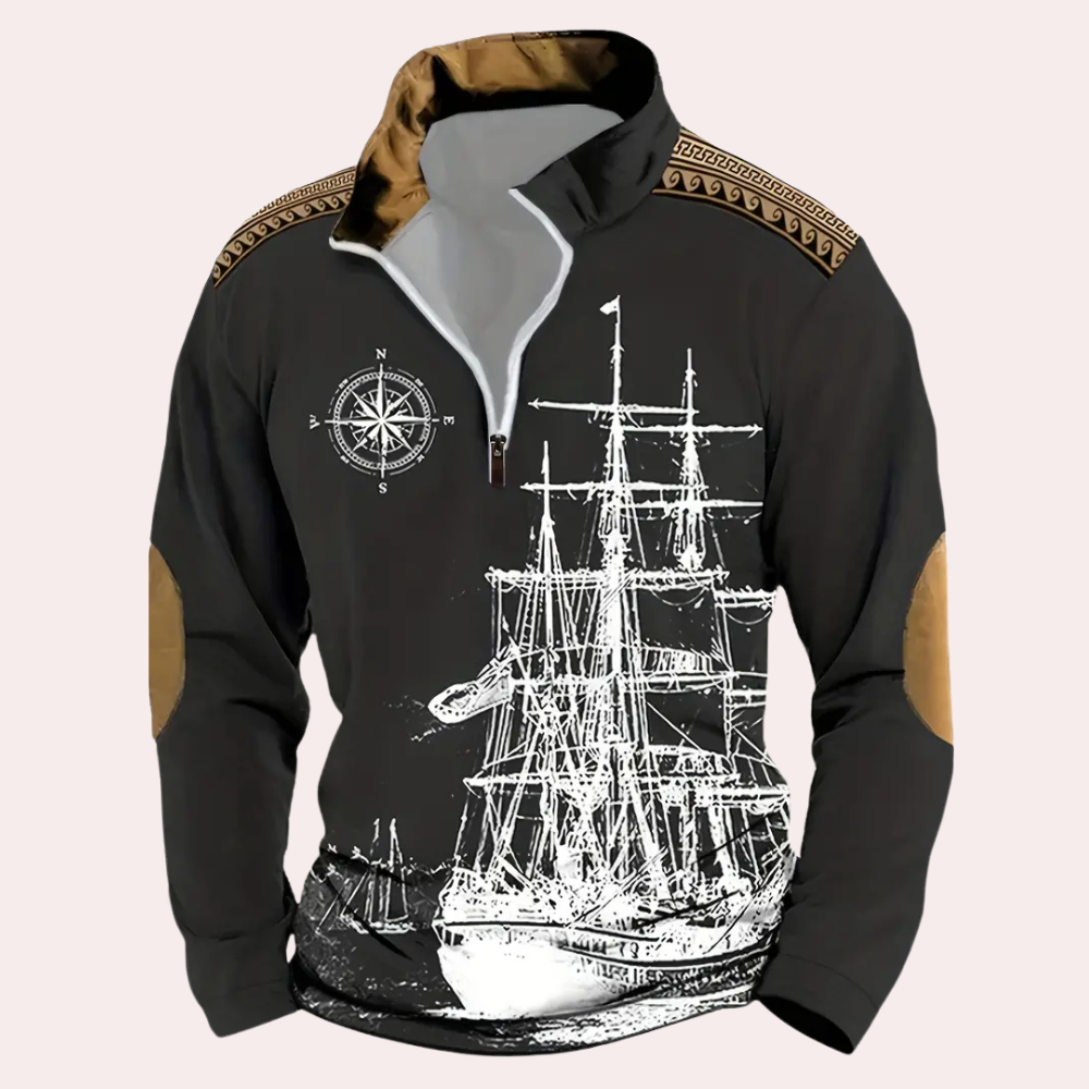 GERALD - Klassiek Zomers Sweatshirt voor Heren