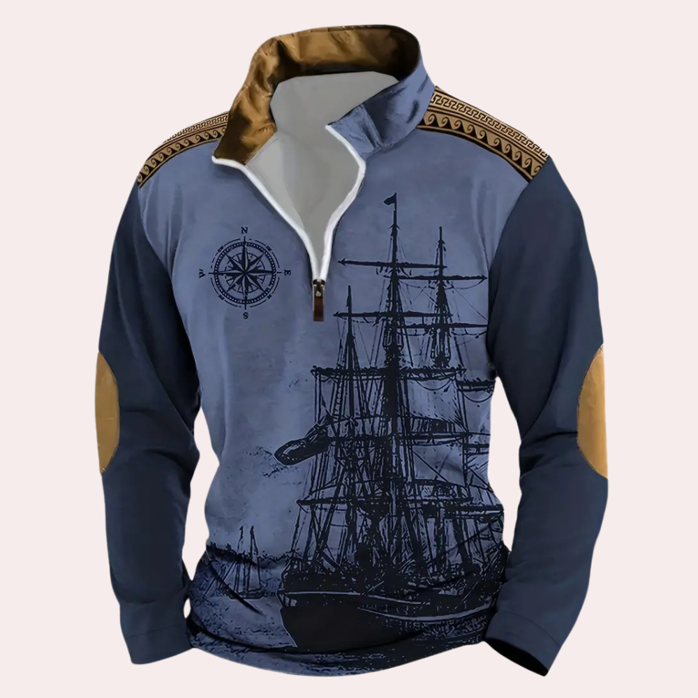 GERALD - Klassiek Zomers Sweatshirt voor Heren
