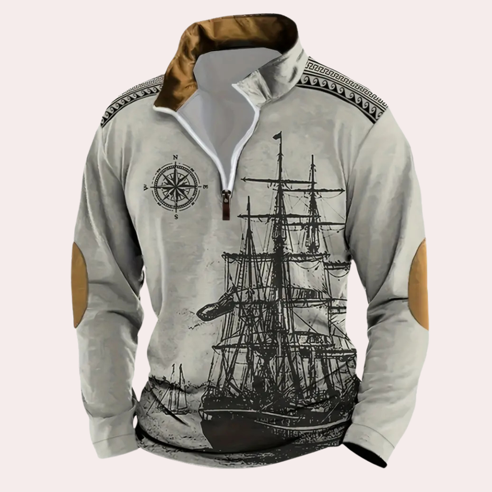 GERALD - Klassiek Zomers Sweatshirt voor Heren
