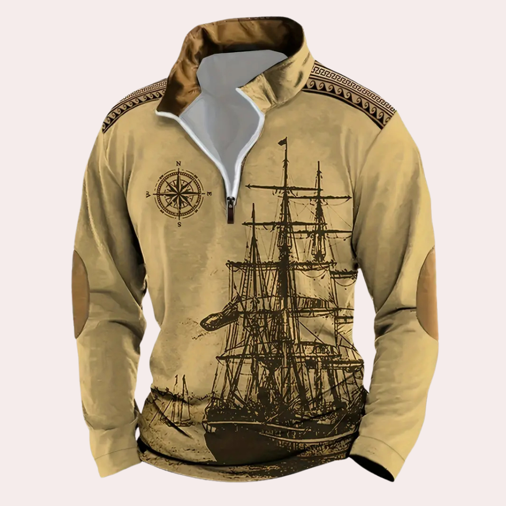 GERALD - Klassiek Zomers Sweatshirt voor Heren