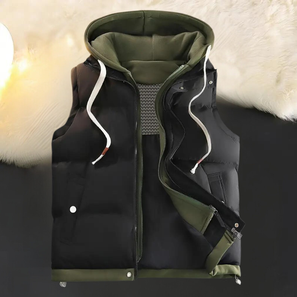 FRANK - Casual Zomer Capuchon Vest voor Heren