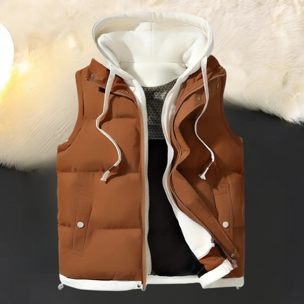 FRANK - Casual Zomer Capuchon Vest voor Heren