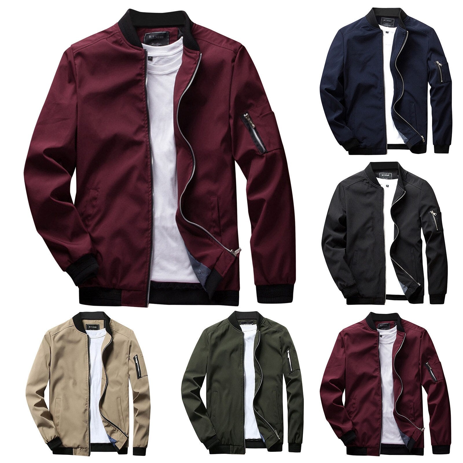 CRISTIAN - Stijlvolle en korte zomerjas voor heren, perfect voor de lente en zomer.