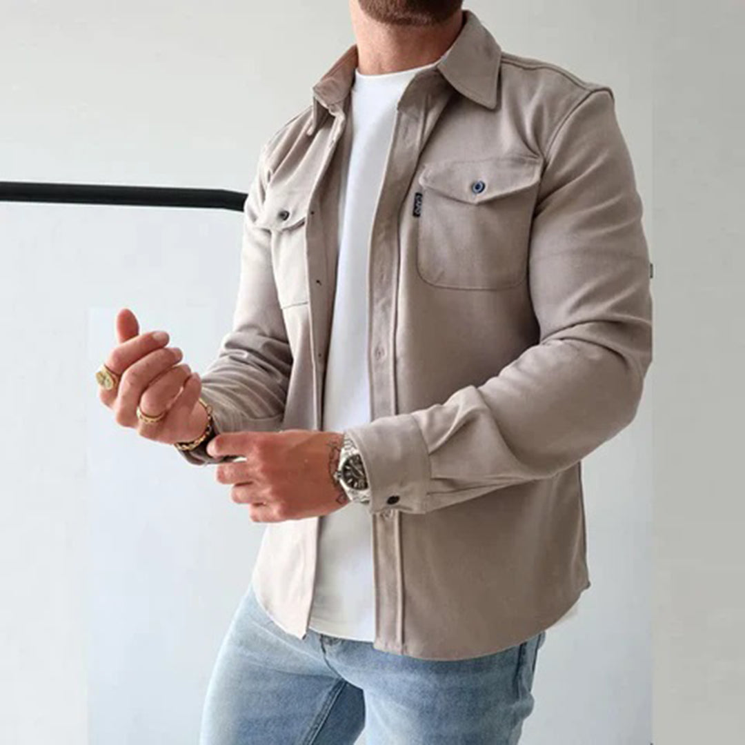FRED - Stijlvol shirt met lange mouwen voor de zomer