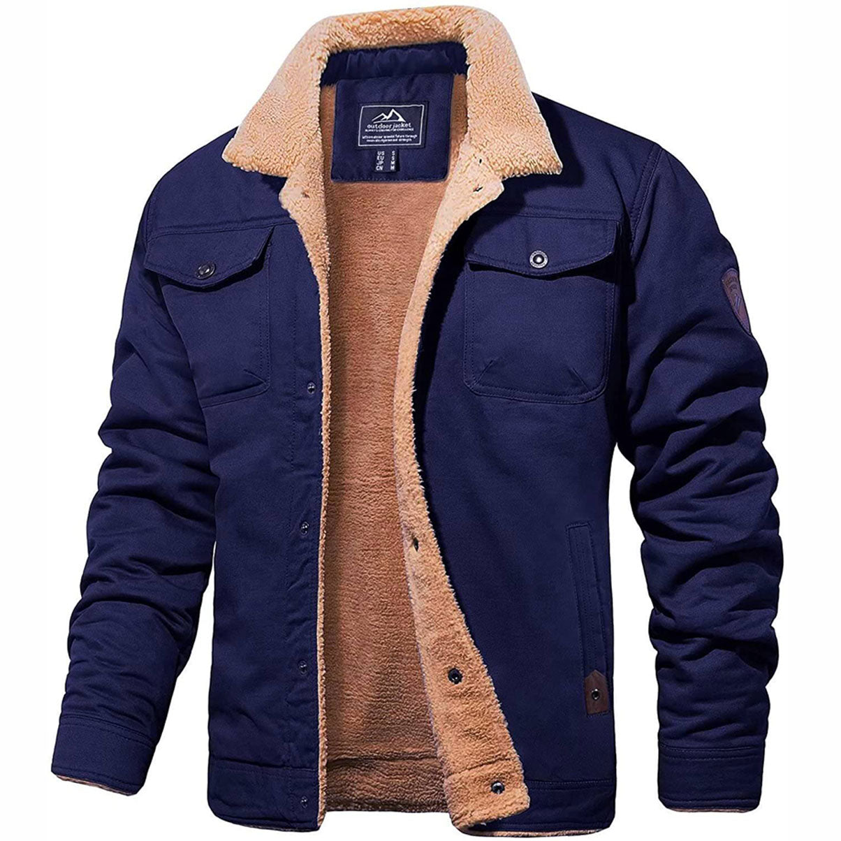 DIRK - Vintage bomber jacket voor heren - Perfect voor de lente en zomer