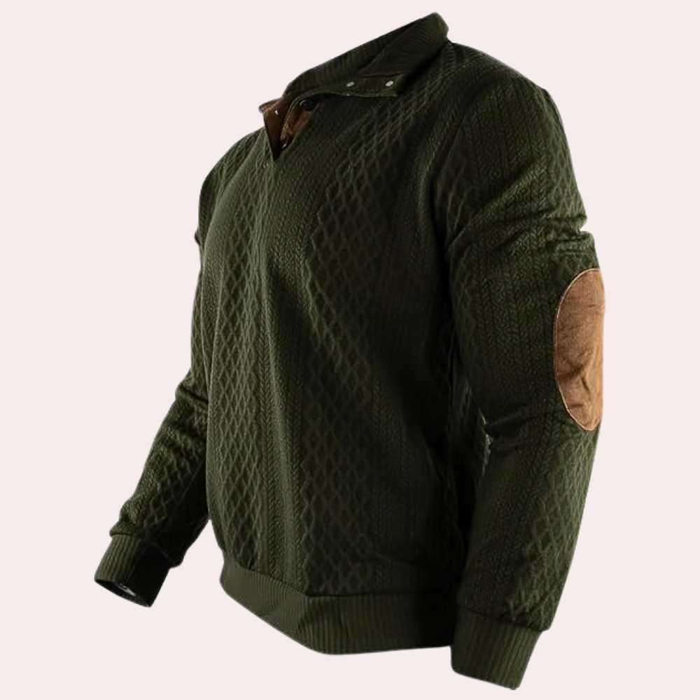 Derrall - Comfortabele herensweater voor de zomer