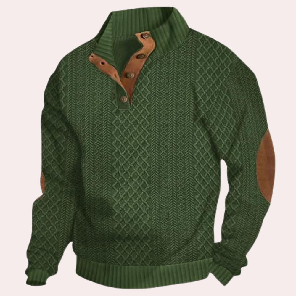 Derrall - Comfortabele herensweater voor de zomer