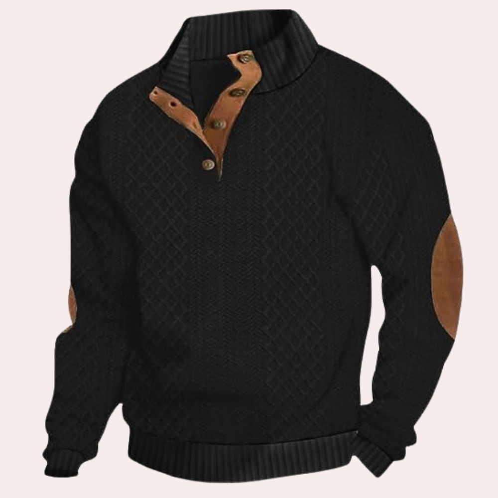 Derrall - Comfortabele herensweater voor de zomer