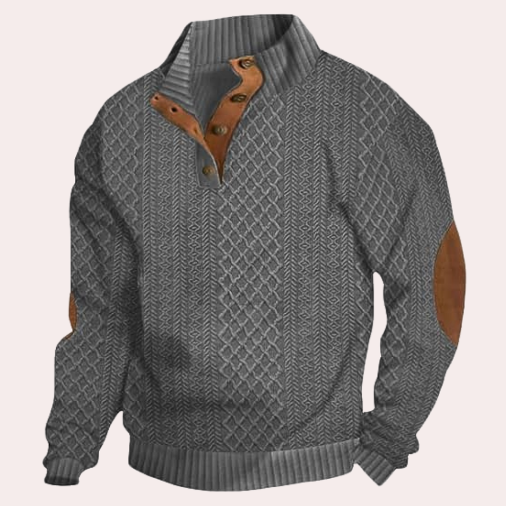 Derrall - Comfortabele herensweater voor de zomer