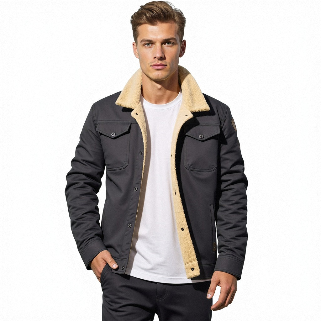 DIRK - Vintage bomber jacket voor heren - Perfect voor de lente en zomer