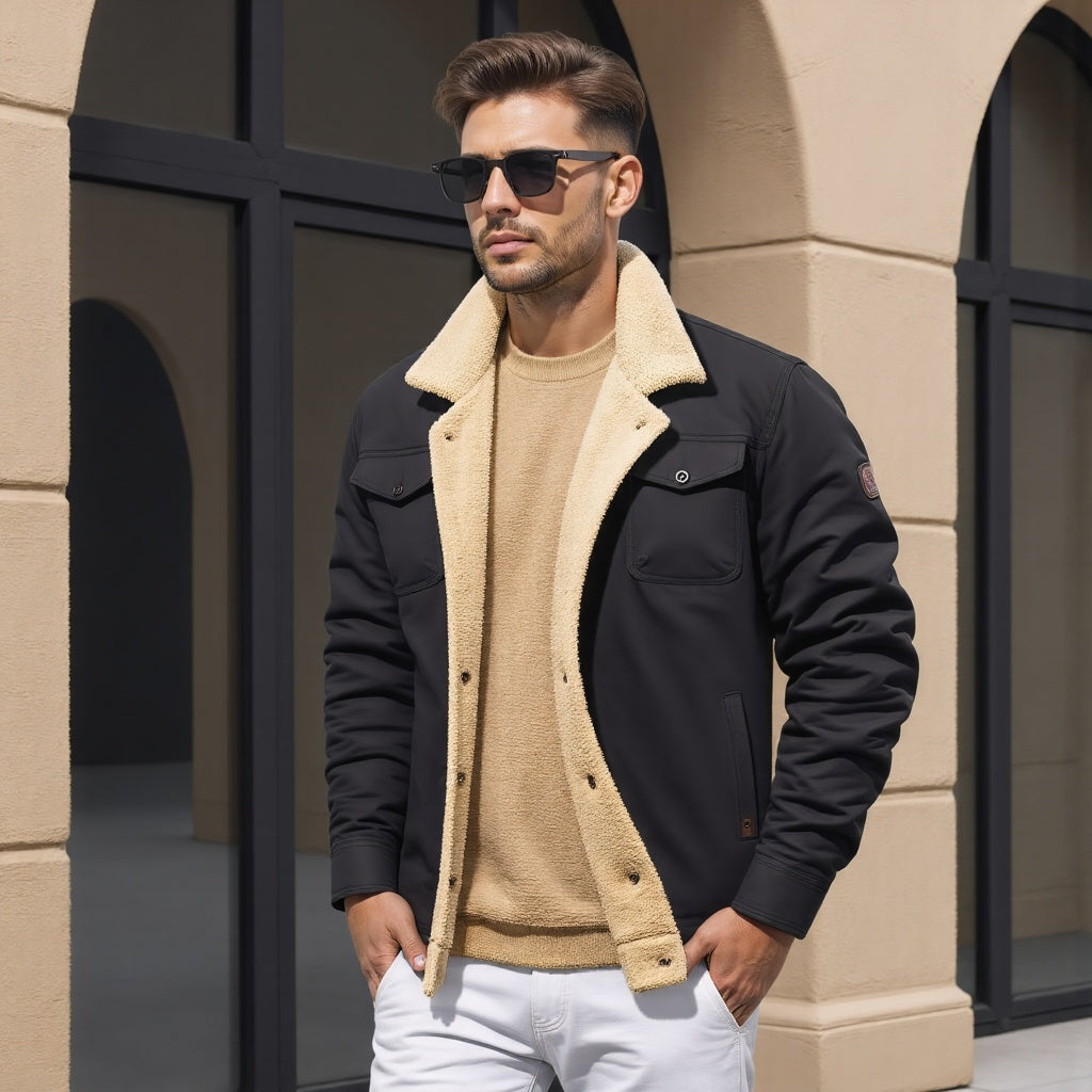 DIRK - Vintage bomber jacket voor heren - Perfect voor de lente en zomer