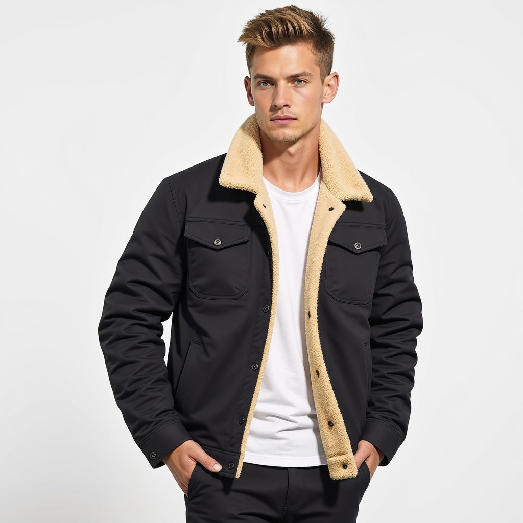 DIRK - Vintage bomber jacket voor heren - Perfect voor de lente en zomer