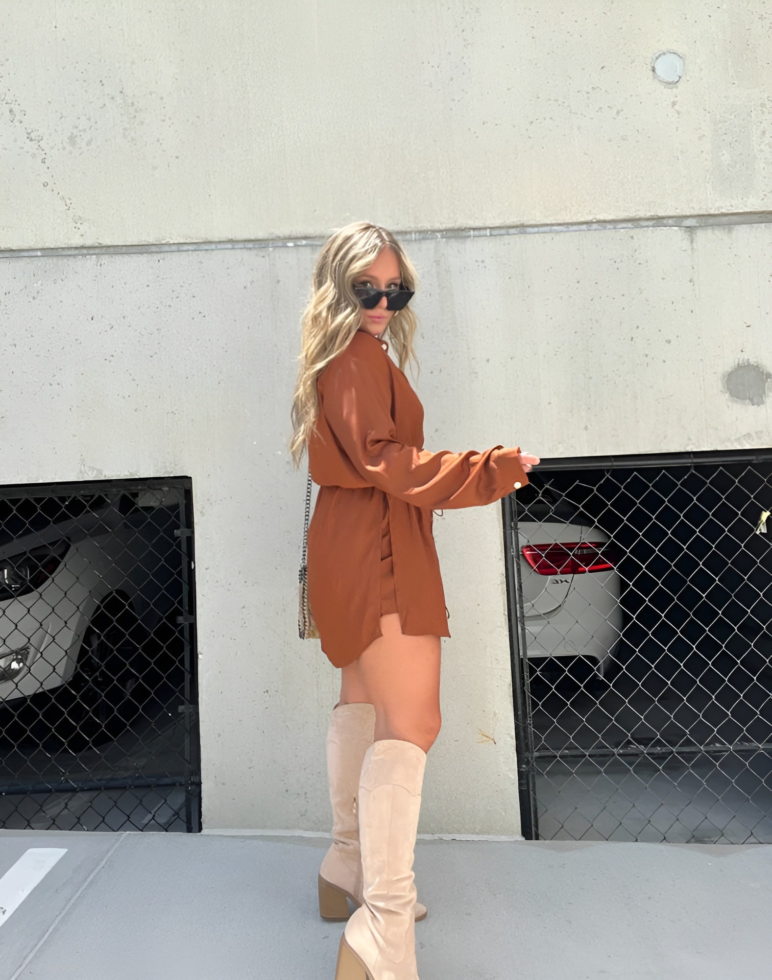 Van Laar® | Trendy Satijnen Romper Jurk