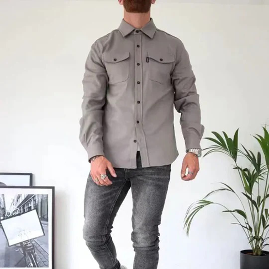 FRED - Stijlvol shirt met lange mouwen voor de zomer
