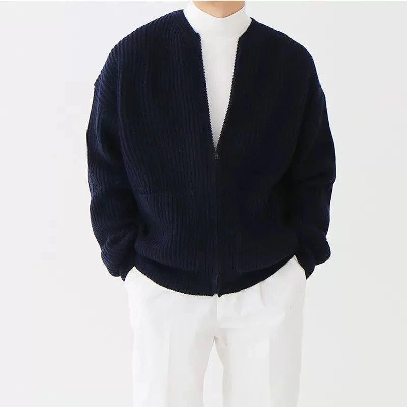EMILIANO - Luchtige zomer cardigan voor mannen