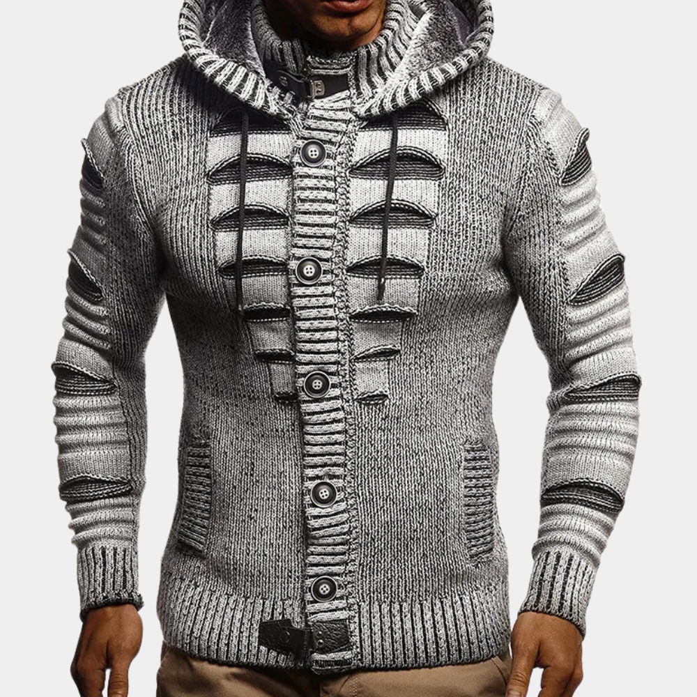 MIRO - Geraffineerd Capuchonvest voor Heren - Perfect voor de Lente en Zomer