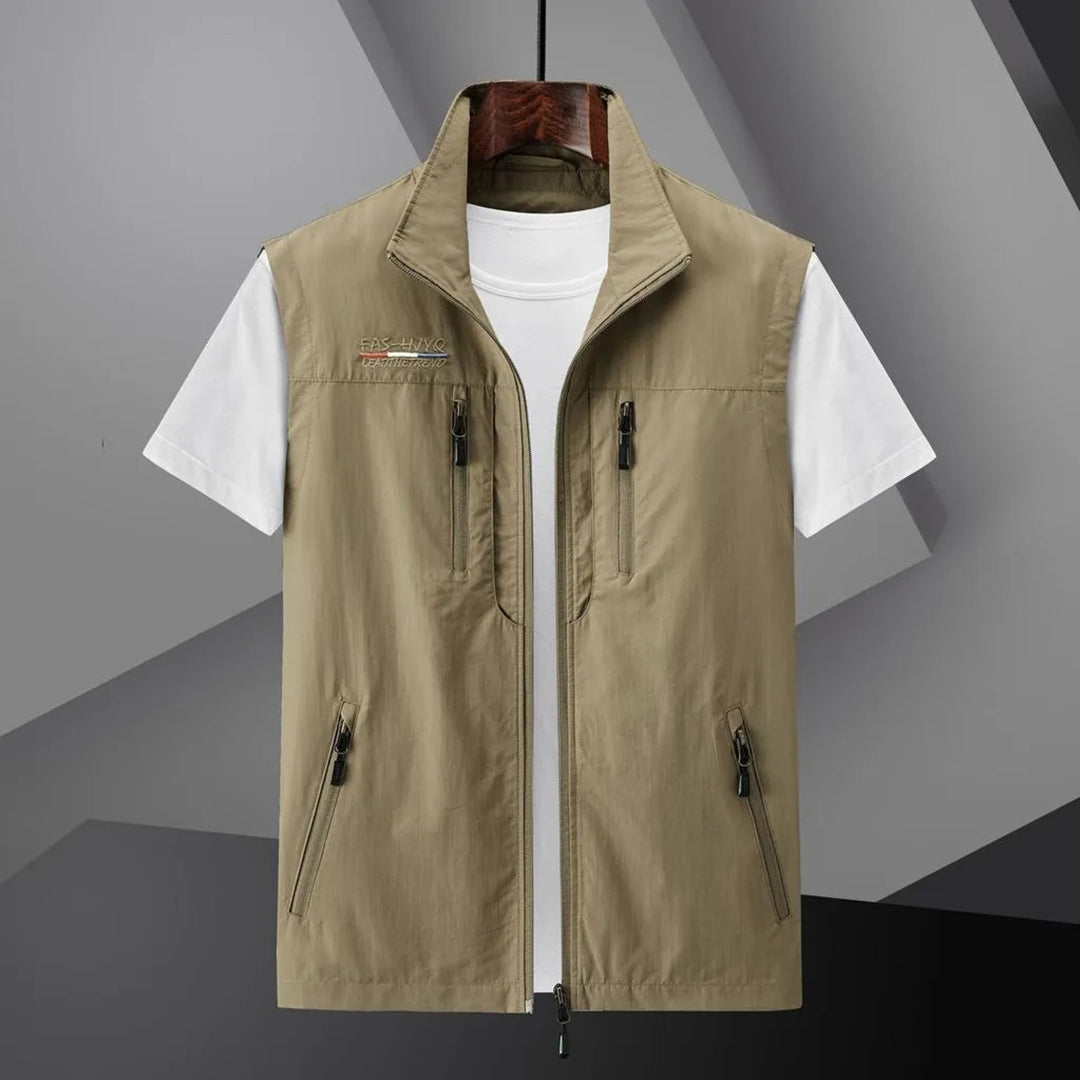 SAMUEL - Multi-pocket en sneldrogend zomer vest