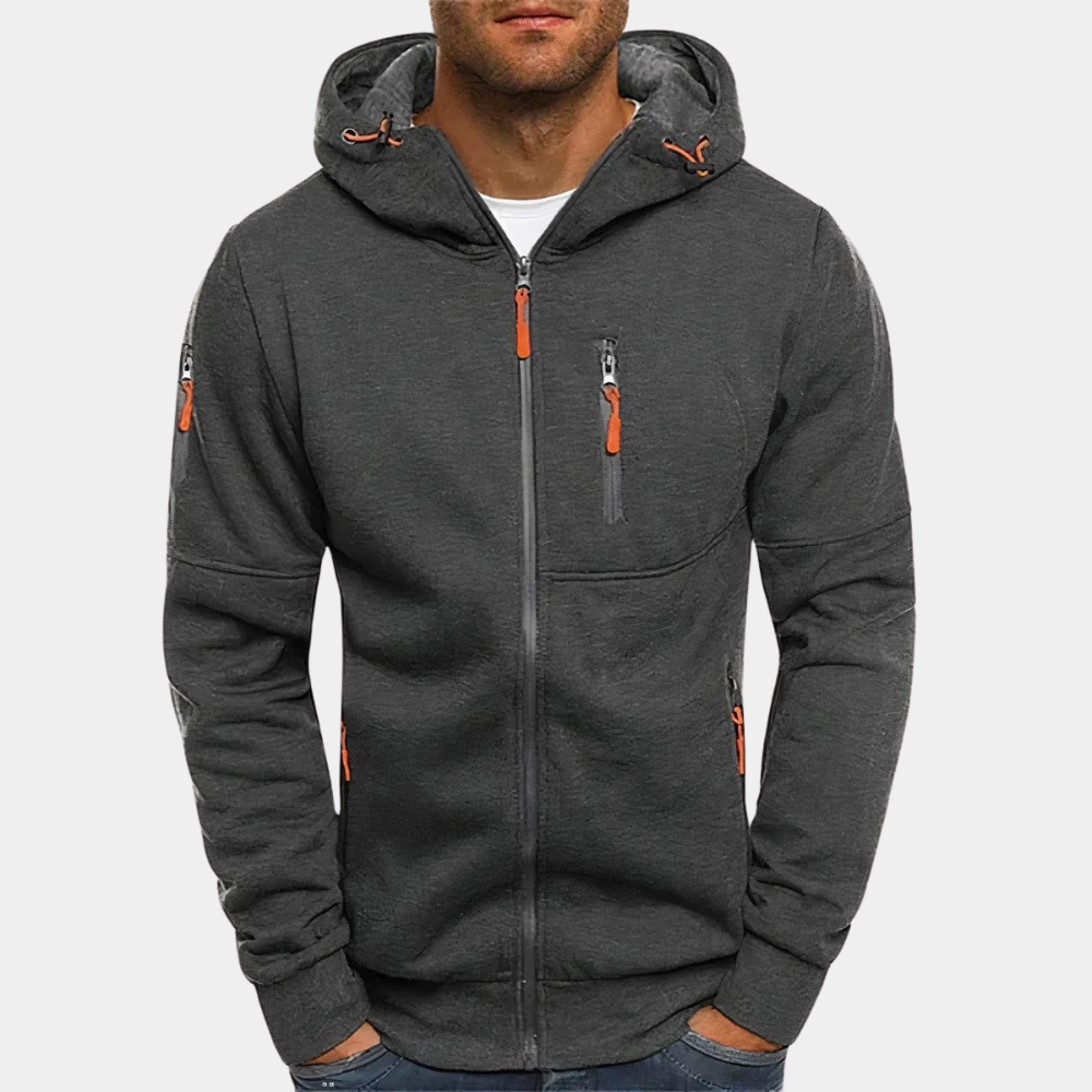 Nathan - Comfortabele heren zomer hoodie