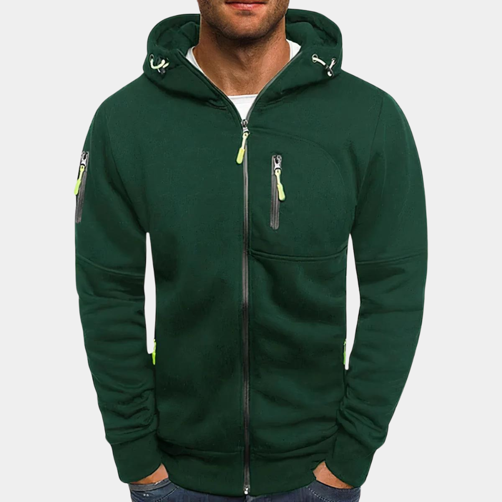 Nathan - Comfortabele heren zomer hoodie