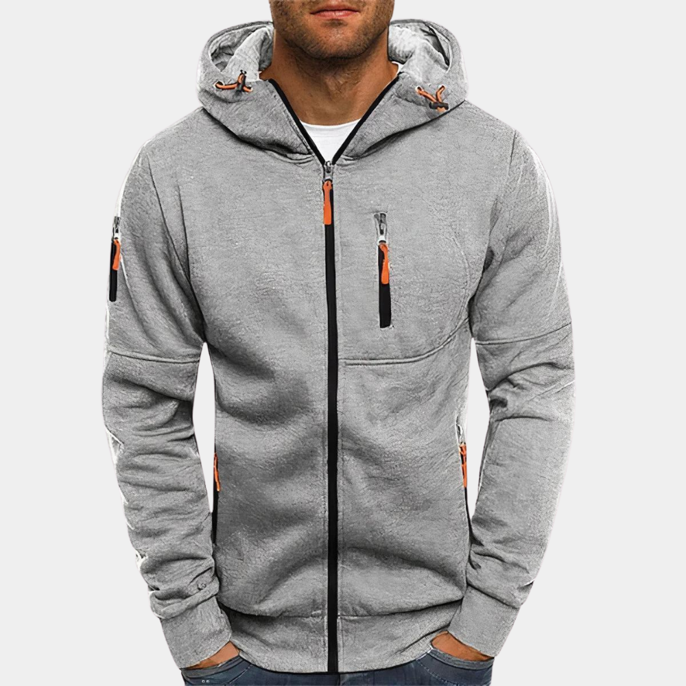 Nathan - Comfortabele heren zomer hoodie