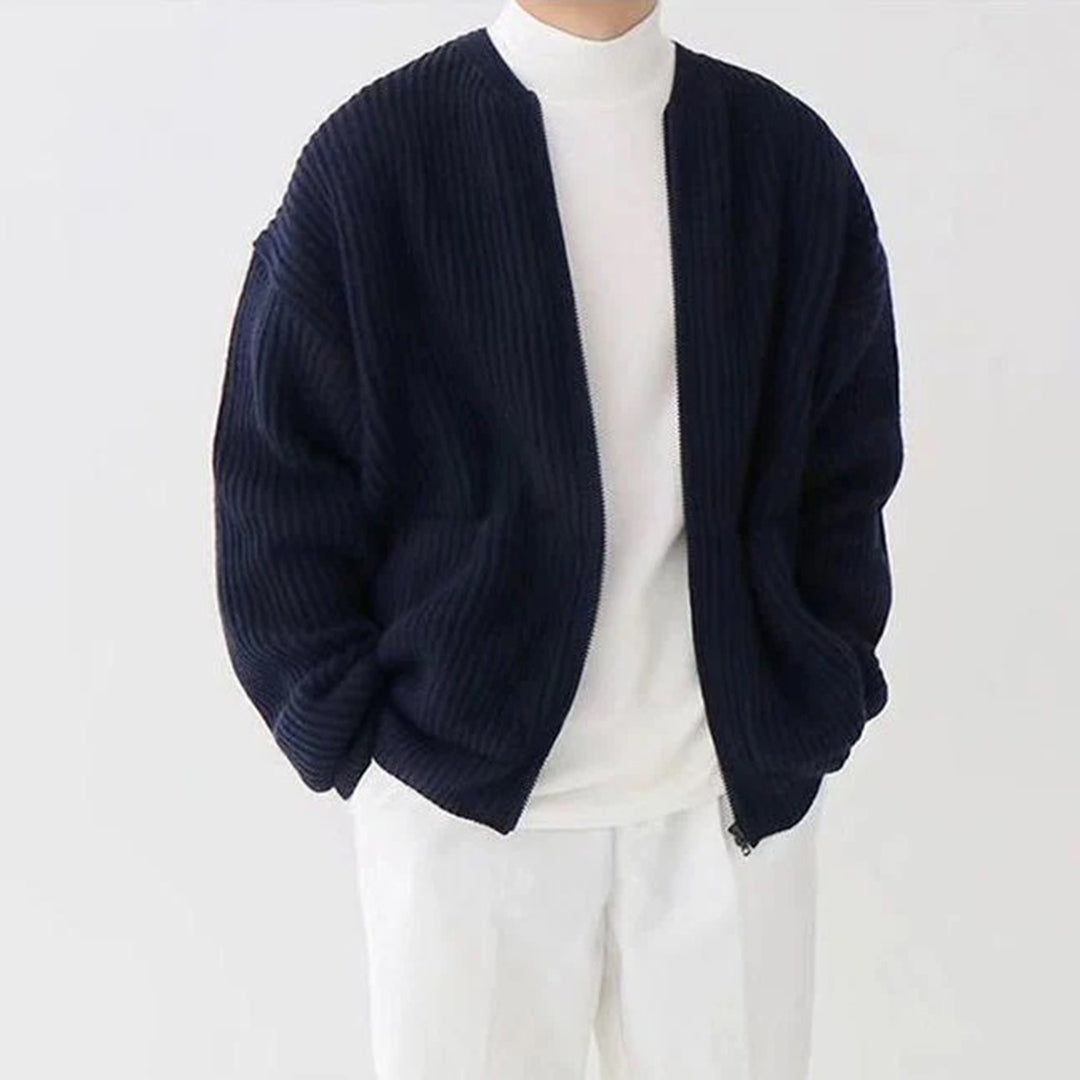 EMILIANO - Luchtige zomer cardigan voor mannen