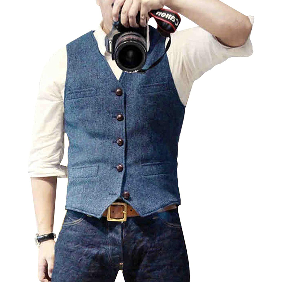 OLIVER - Elegant zomergilet voor heren