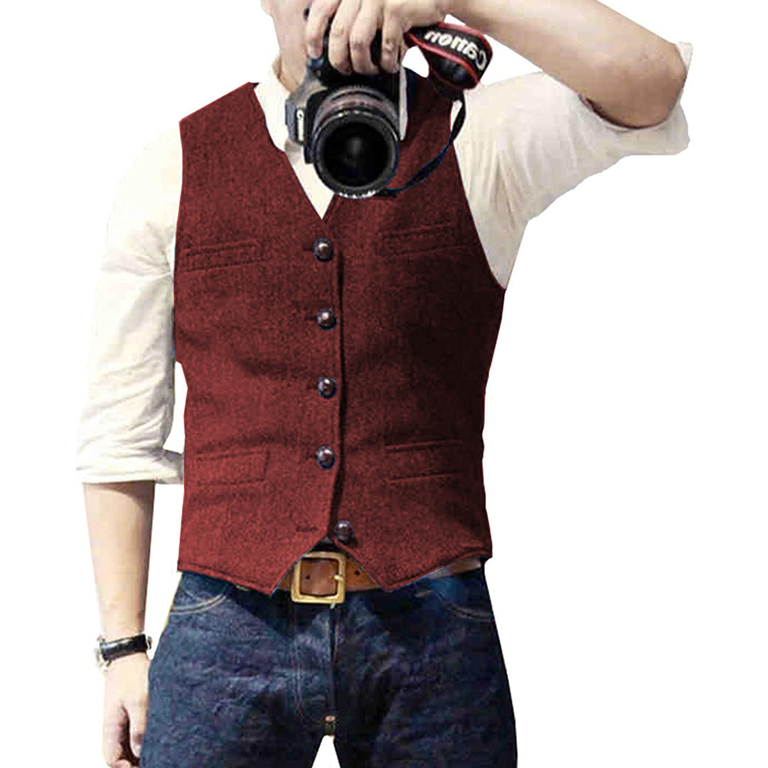 OLIVER - Elegant zomergilet voor heren
