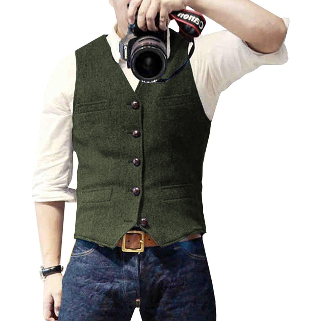 OLIVER - Elegant zomergilet voor heren