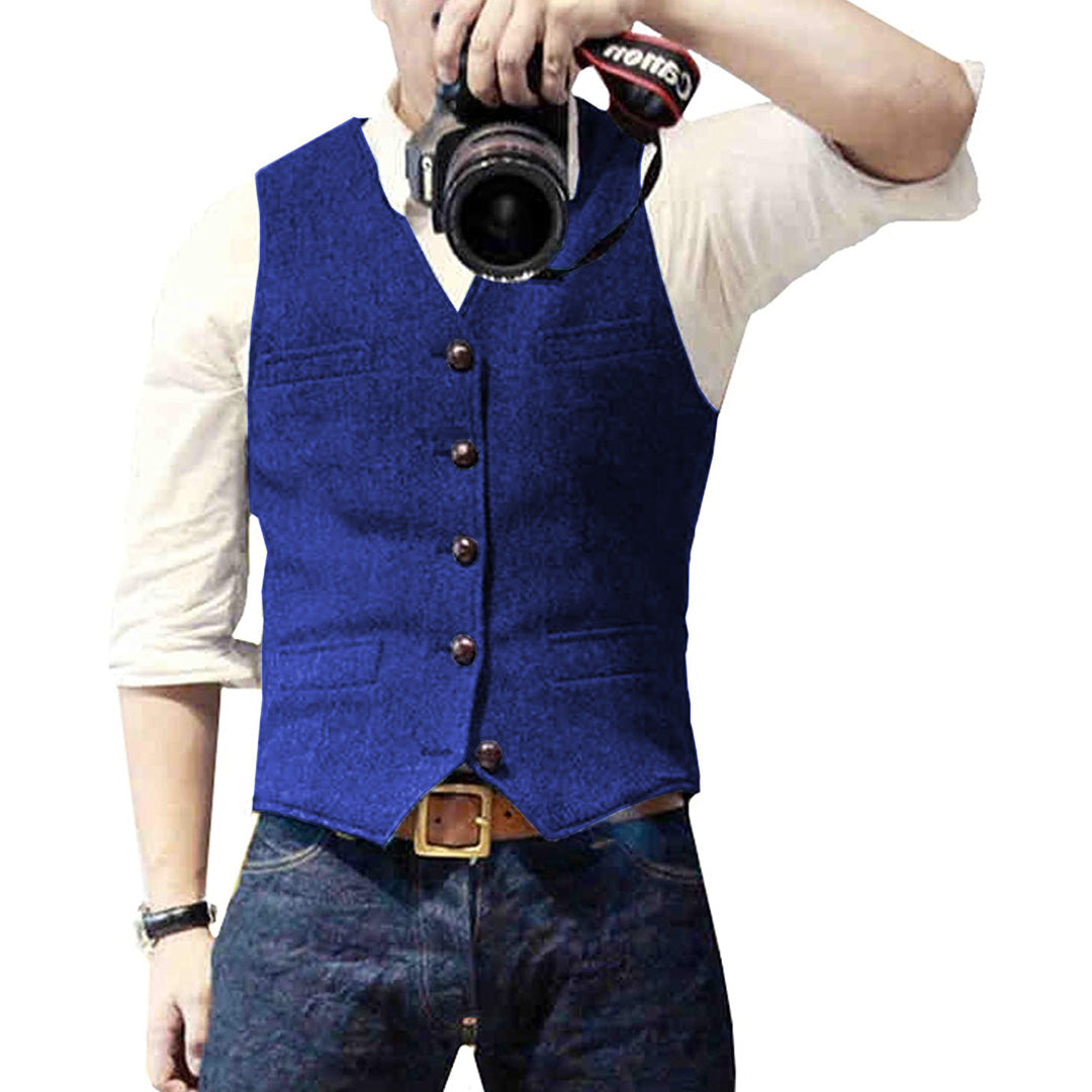 OLIVER - Elegant zomergilet voor heren