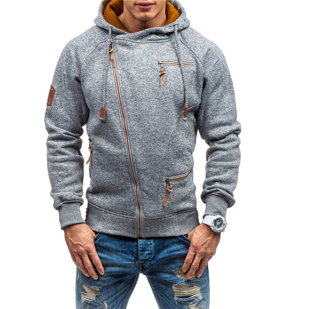 Paul - Luchtig fleece vest met capuchon voor heren, ideaal voor lente en zomer
