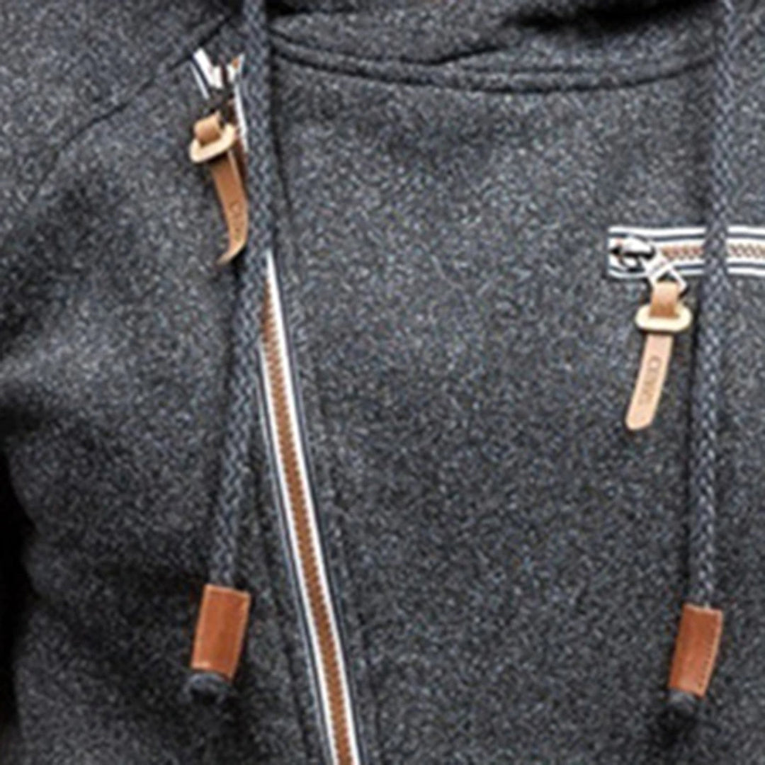 Paul - Luchtig fleece vest met capuchon voor heren, ideaal voor lente en zomer