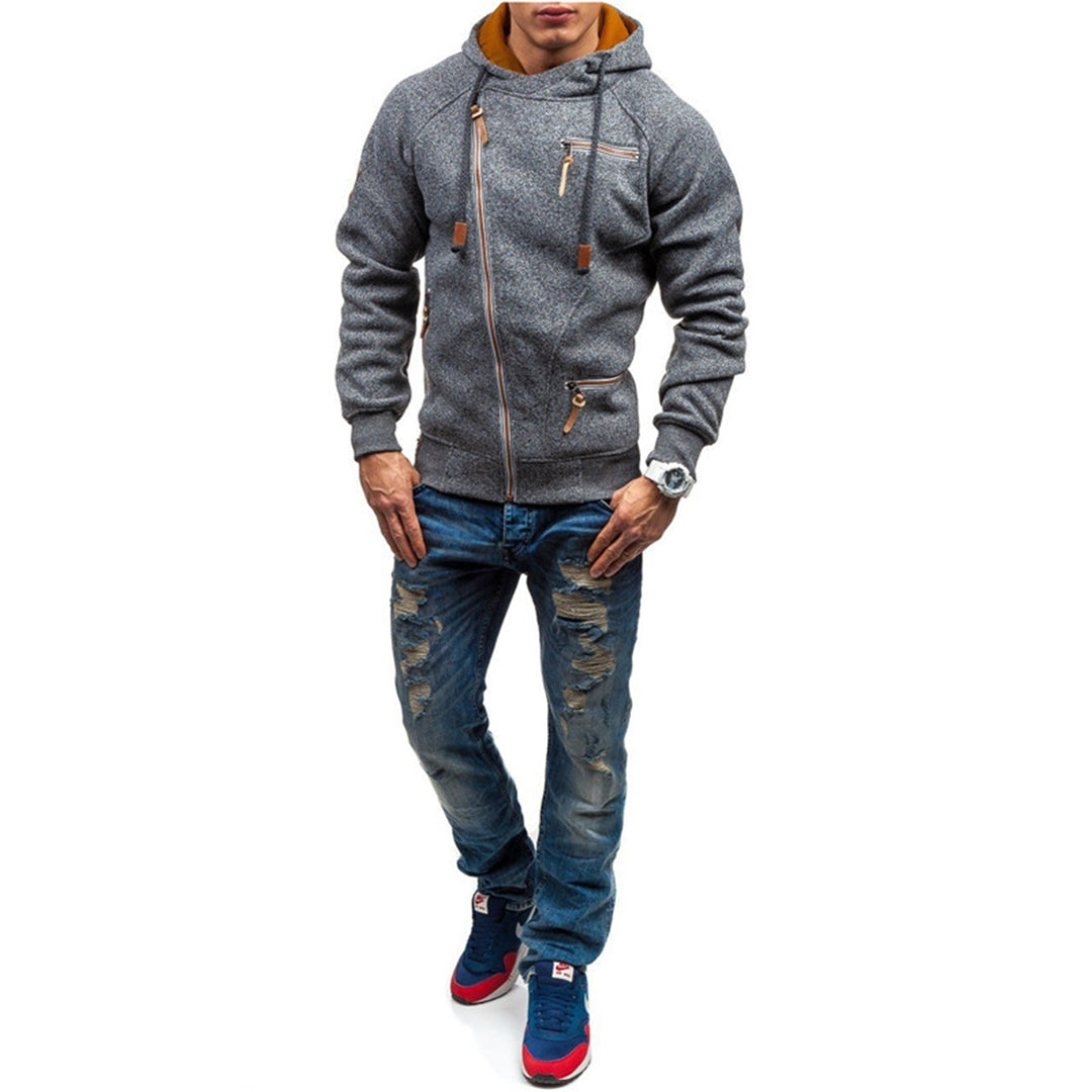 Paul - Luchtig fleece vest met capuchon voor heren, ideaal voor lente en zomer