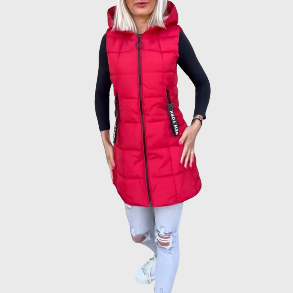 Van Laar Amsterdam™ | Mouwloze Gewatteerde Jas