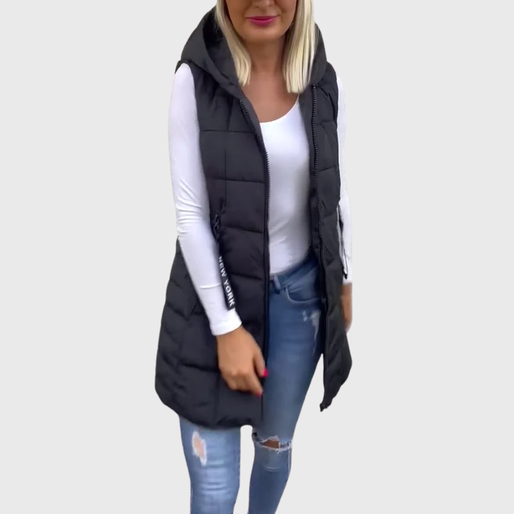 Van Laar Amsterdam™ | Mouwloze Gewatteerde Jas