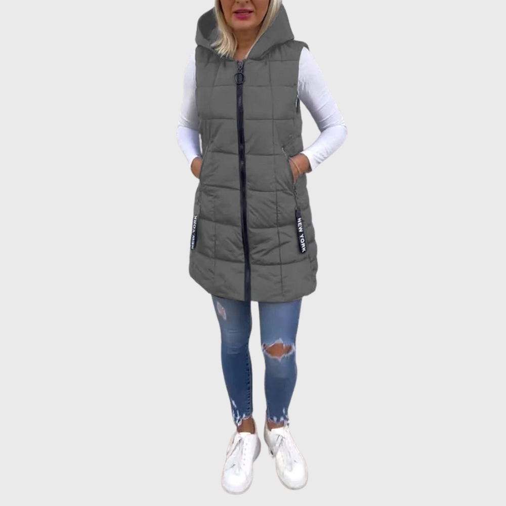 Van Laar Amsterdam™ | Mouwloze Gewatteerde Jas