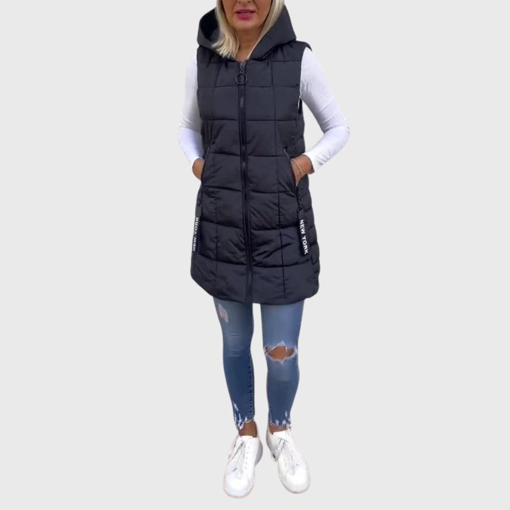 Van Laar Amsterdam™ | Mouwloze Gewatteerde Jas