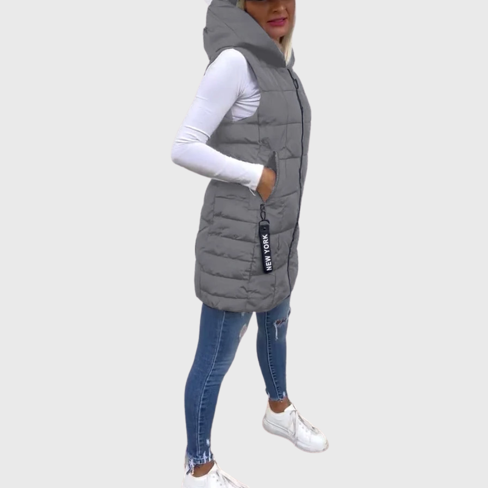 Van Laar Amsterdam™ | Mouwloze Gewatteerde Jas