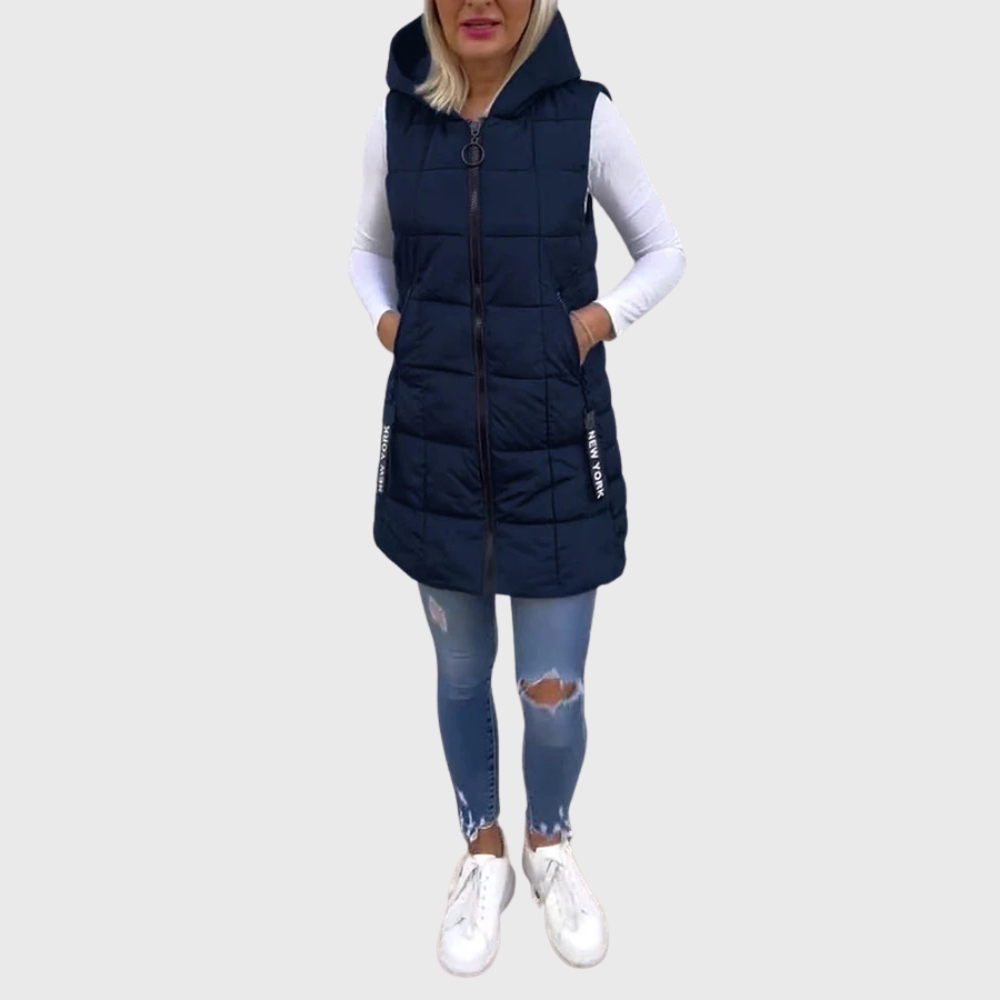 Van Laar Amsterdam™ | Mouwloze Gewatteerde Jas