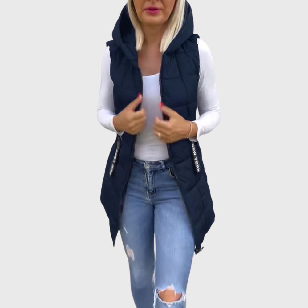 Van Laar Amsterdam™ | Mouwloze Gewatteerde Jas