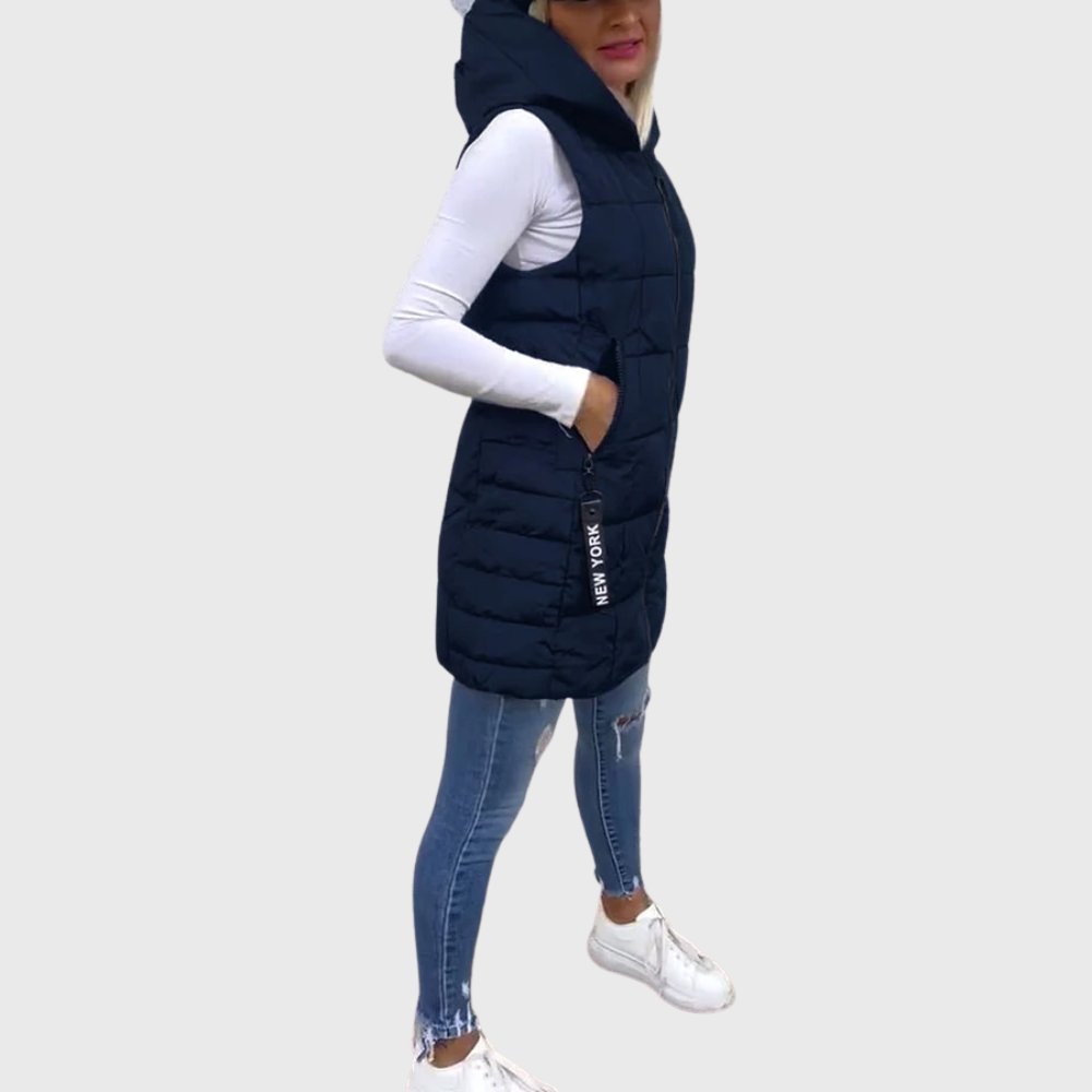 Van Laar Amsterdam™ | Mouwloze Gewatteerde Jas