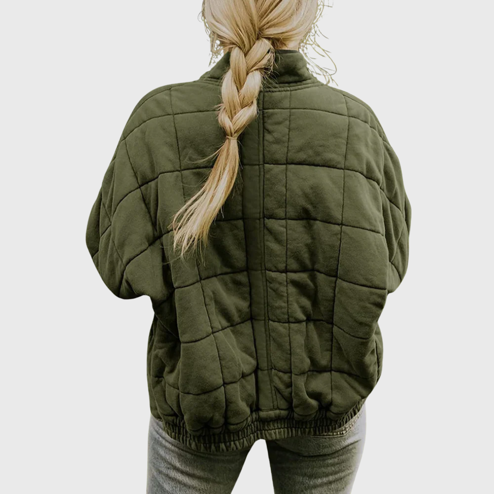 Van Laar | Gewatteerde jas met elegante oversized look