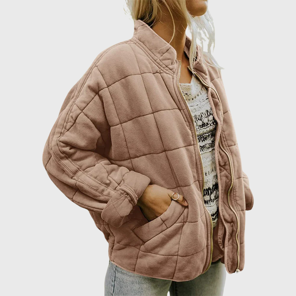 Van Laar | Gewatteerde jas met elegante oversized look