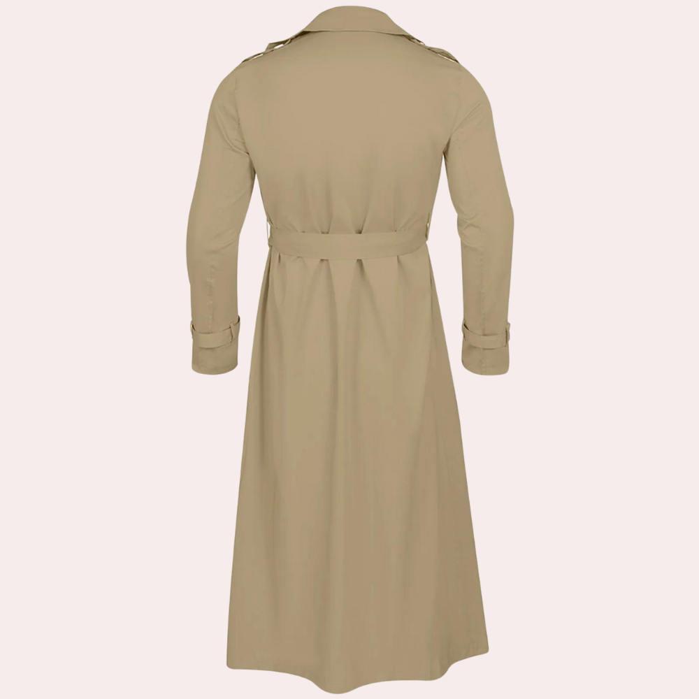 Roberion - Lichte zomer trenchcoat voor heren