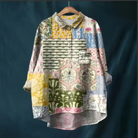 Van Laar® | Stijlvolle Casual Blouse met Print