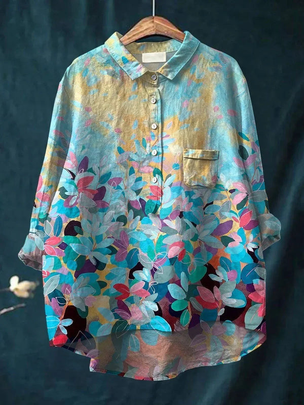 Van Laar® | Stijlvolle Casual Blouse met Print