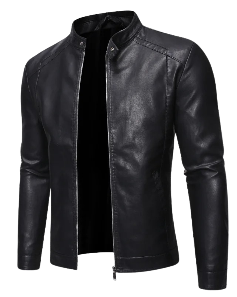 Van Laar Amsterdam™ | Standing Collar Leren Jas