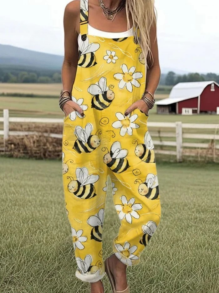Van Laar - Lichte vintage jumpsuit